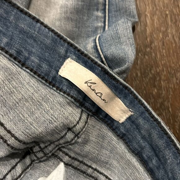 Kancan distressed stretch denim size 24 / 1 - Picture 6 of 8